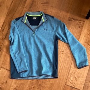 Under Armour Men’s Cold Gear 1/4 zip Pullover Size XL